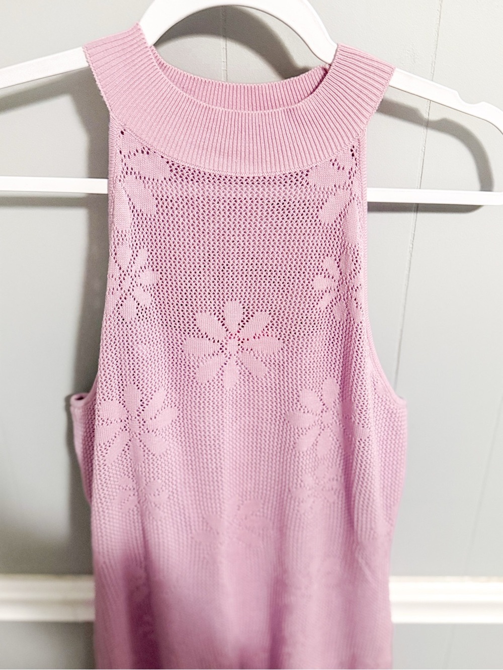Pink Lily Lavender Floral Maxi Dress - Picture 3 of 5